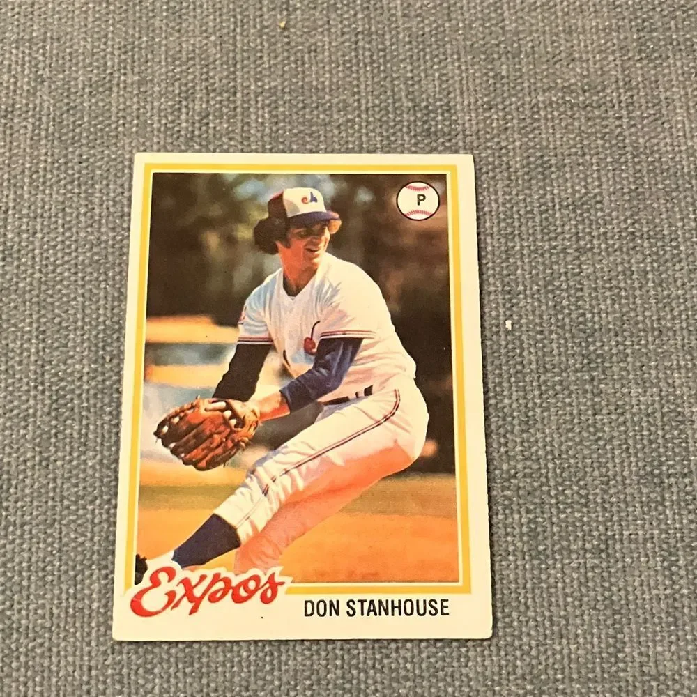 1978 Topps Montreal Expos Baseball Card Trading Card